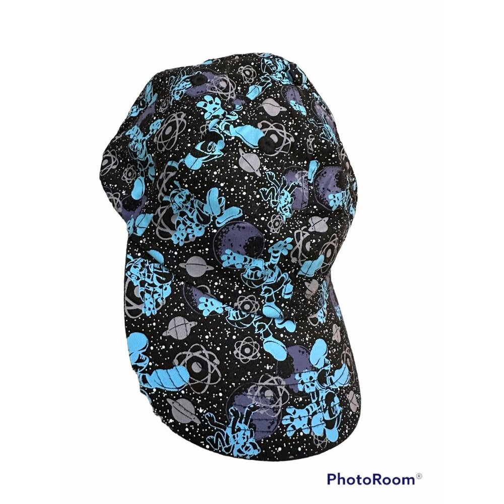 Disney Parks Vintage Retired Youth Outer Space Snapback Hat